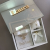 Convite de Padrinhos- Bíblia personalizada, Frasco agua benta e Almofada com mini terço.