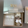 Convite de padrinhos luxo - com Bíblia personalizada, 1 aromatizador e 1 almofada com mini terço.
