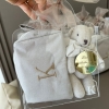 Sacola acrílica - 1 Necessáire e 1 Urso