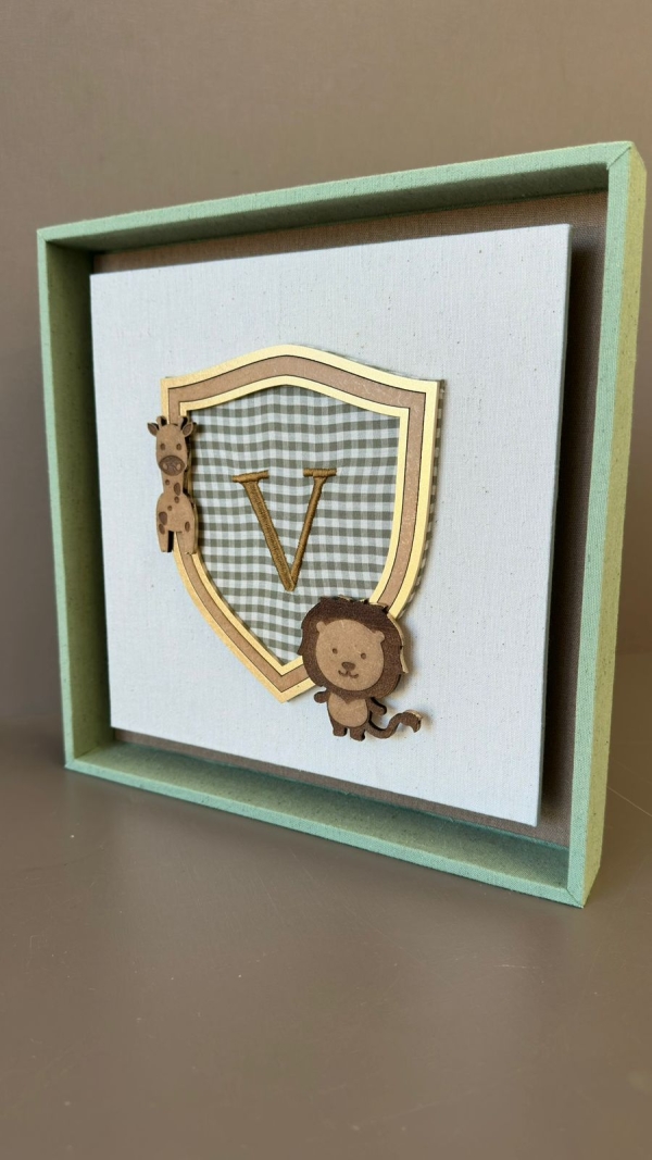 Porta Maternidade Valentim 30x30